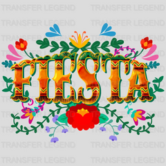 Cinco De Mayo Skull Fiesta - Cinco De Mayo DTF heat transfer - transferlegend