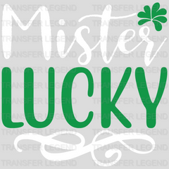 Mister Lucky St. Patrick's Day Design - DTF heat transfer - transferlegend