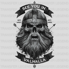 See You In Valhalla Nordic Design - DTF Heat Transfer - transferlegend