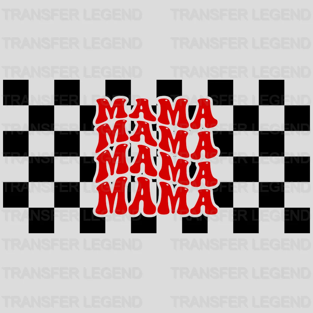 Mama Mama Mama Mother's Day UV DTF Transfer Cup Wrap UV DTF Sticker - transferlegend