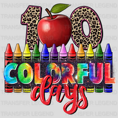 100 Colorful Days - DTF heat transfer - transferlegend