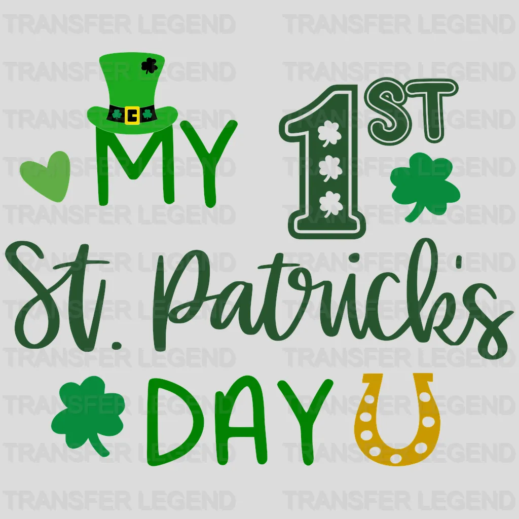 My 1ST St. Patrick's Day Design - DTF heat transfer - transferlegend