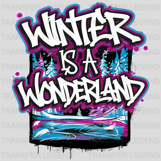 Wonderland Winter Design - DTF Heat Transfers - transferlegend