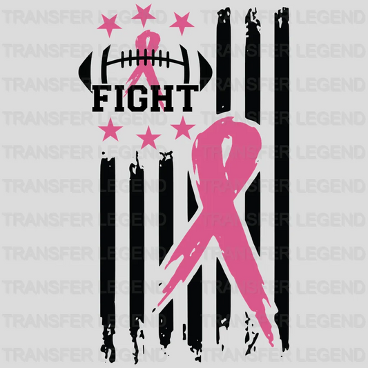 Brea.. Cancer Fighter Design - DTF heat transfer - transferlegend