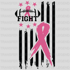 Breast Cancer Fighter Design - DTF heat transfer - transferlegend