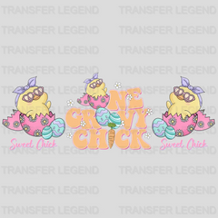 One Groovy Chick Easter UV DTF Transfer Cup Wrap UV DTF Sticker - transferlegend