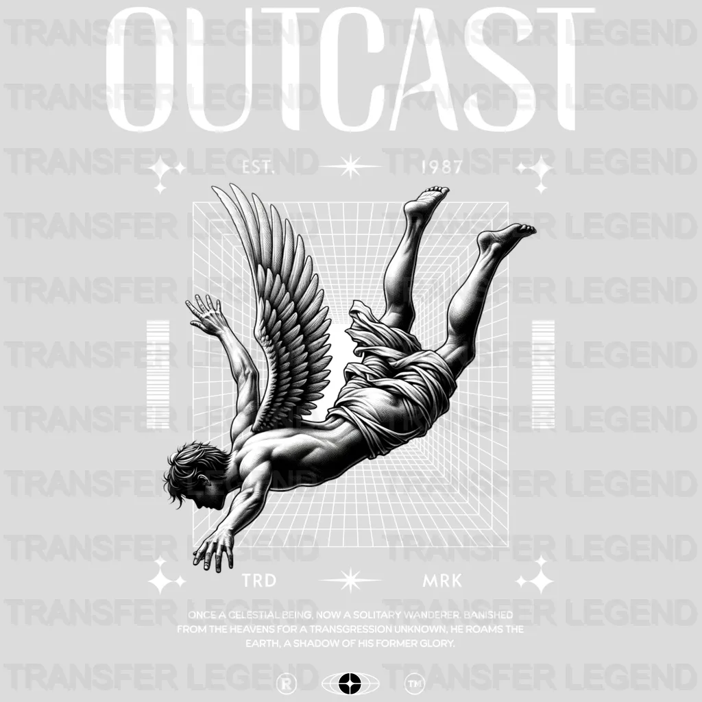 Outcast Angle Streetwear Design - DTF Heat Transfer - transferlegend