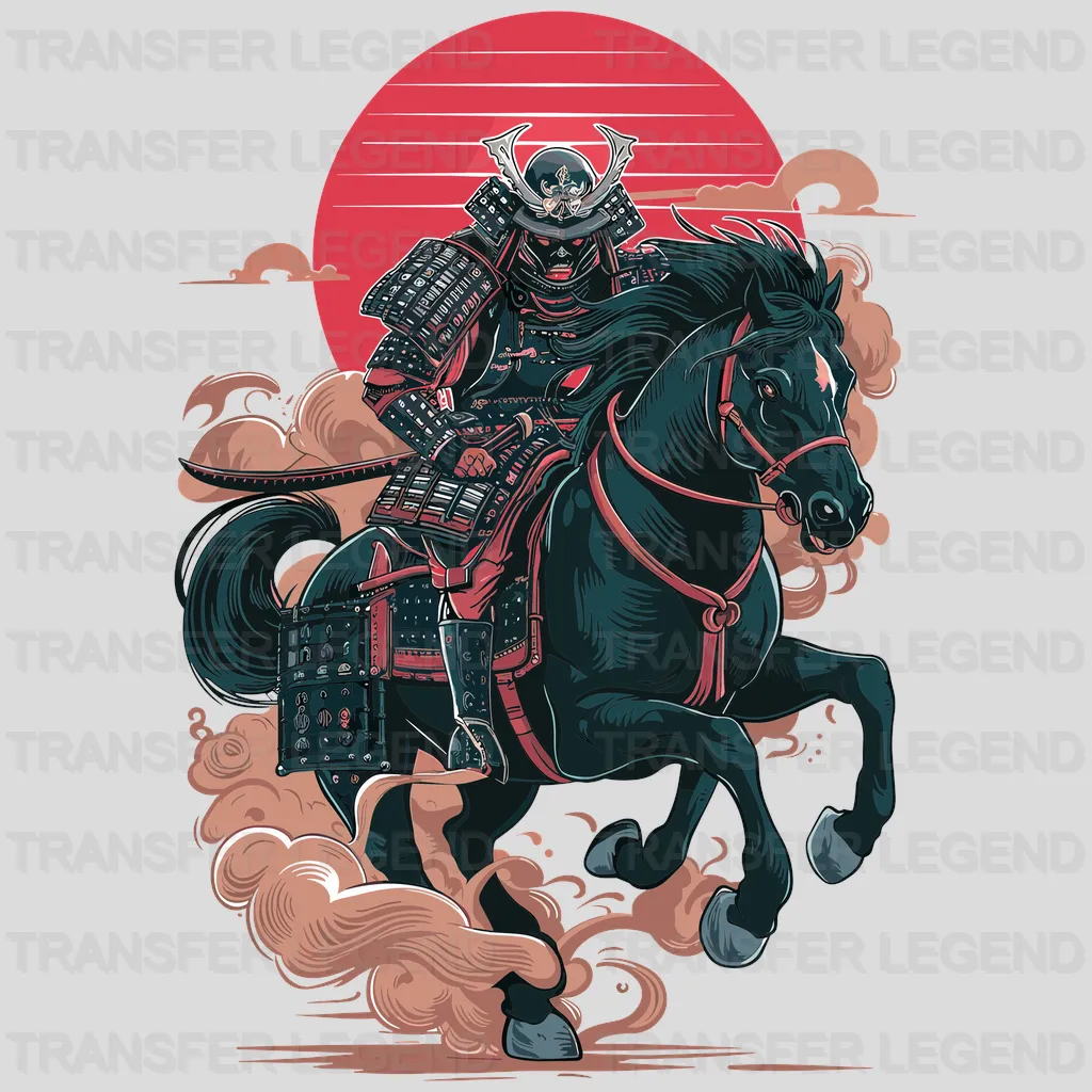 Samurai Horse Asian Design - DTF Heat Transfer - transferlegend