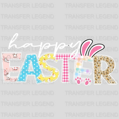 Happy Easter Design- DTF heat transfer - transferlegend