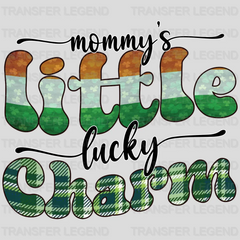 Mommy's Little Lucky Charm St. Patrick's Day Design - DTF heat transfer - transferlegend