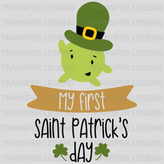 My First St. Patrick's Day Design - DTF heat transfer - transferlegend