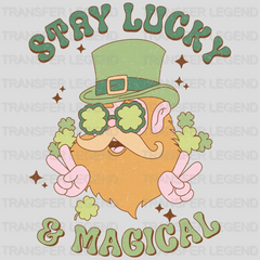 Stay Lucky & Magical St. Patrick's Day Design - DTF heat transfer - transferlegend