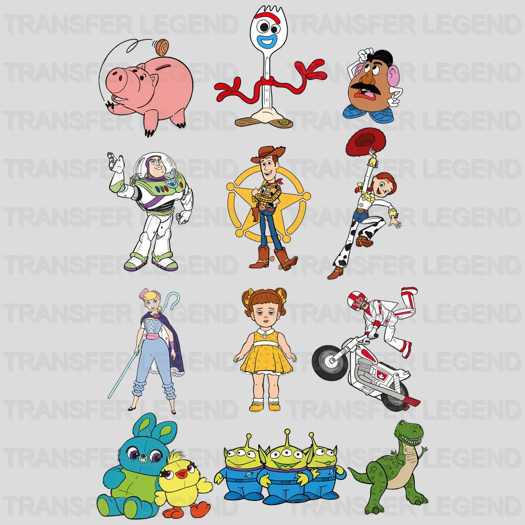 Chapter 1 Toy Story Disney Designs - DTF Heat Transfers