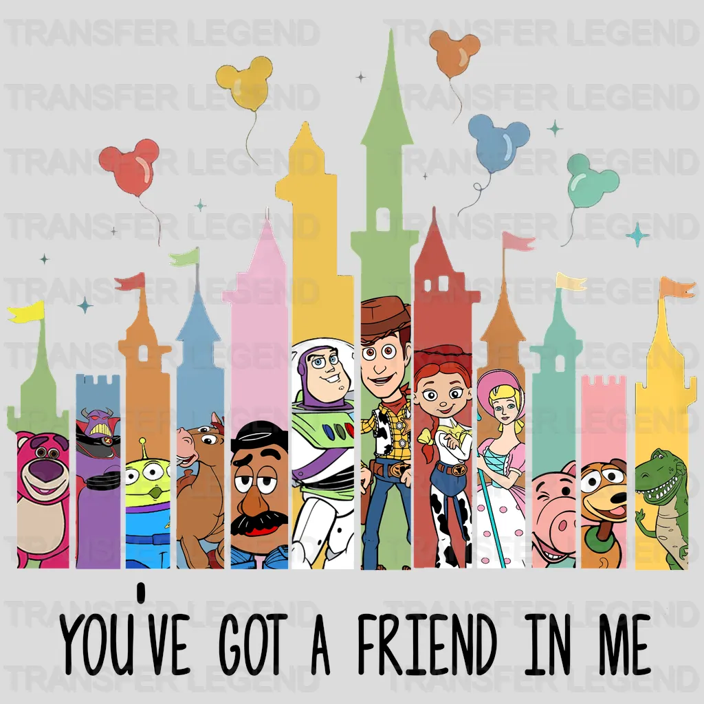 Toy Land Toy Story Disney Designs - DTF Heat Transfers