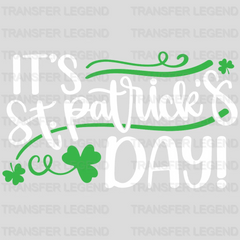 It's St. Patrick's Day Design - DTF heat transfer - transferlegend