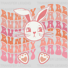 Bunny Babe Easter Design - DTF heat transfer - transferlegend