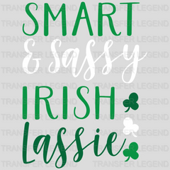 Irish Lassie St. Patrick's Day Design - DTF heat transfer - transferlegend