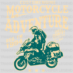 Motorcycle Adventury - Motocycle Design DTF Heat Transfer - transferlegend