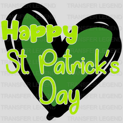 Heart St. Patrick's Day Design - DTF heat transfer - transferlegend