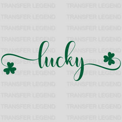 Lucky St. Patrick's Day Design - DTF heat transfer - transferlegend