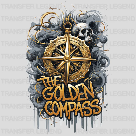 The Golden Compass Pirate Design - DTF Heat Transfer - transferlegend