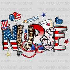 American Nurse DTF Transfer - transferlegend