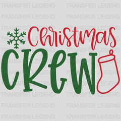 Christmas Crew, Family Matching Design - DTF heat transfer - transferlegend