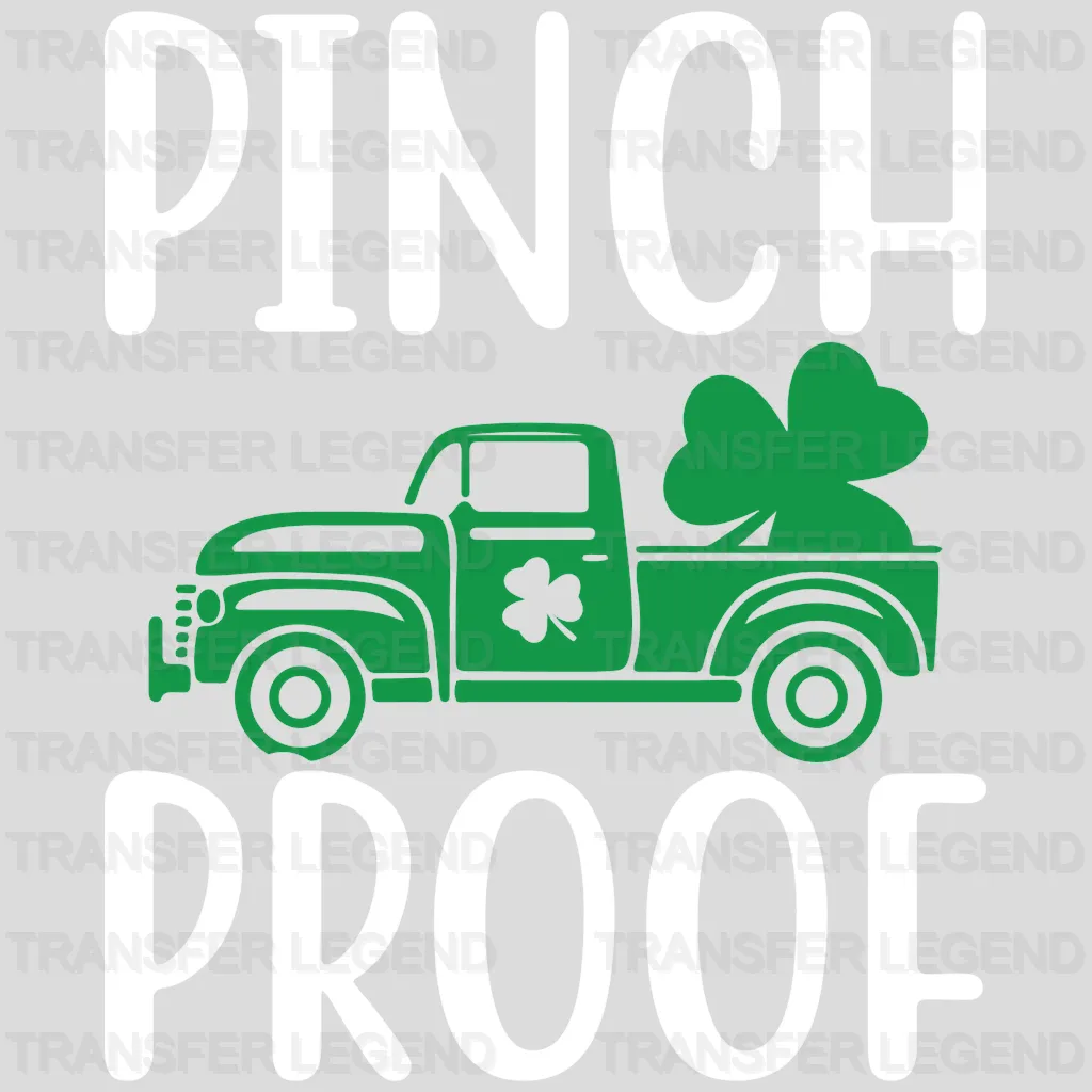 Pinch Proof St. Patrick's Day Design - DTF heat transfer - transferlegend