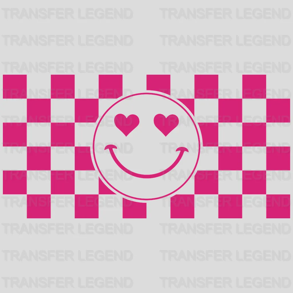 Purple Smiley UV DTF Transfer Cup Wrap UV DTF Sticker - transferlegend