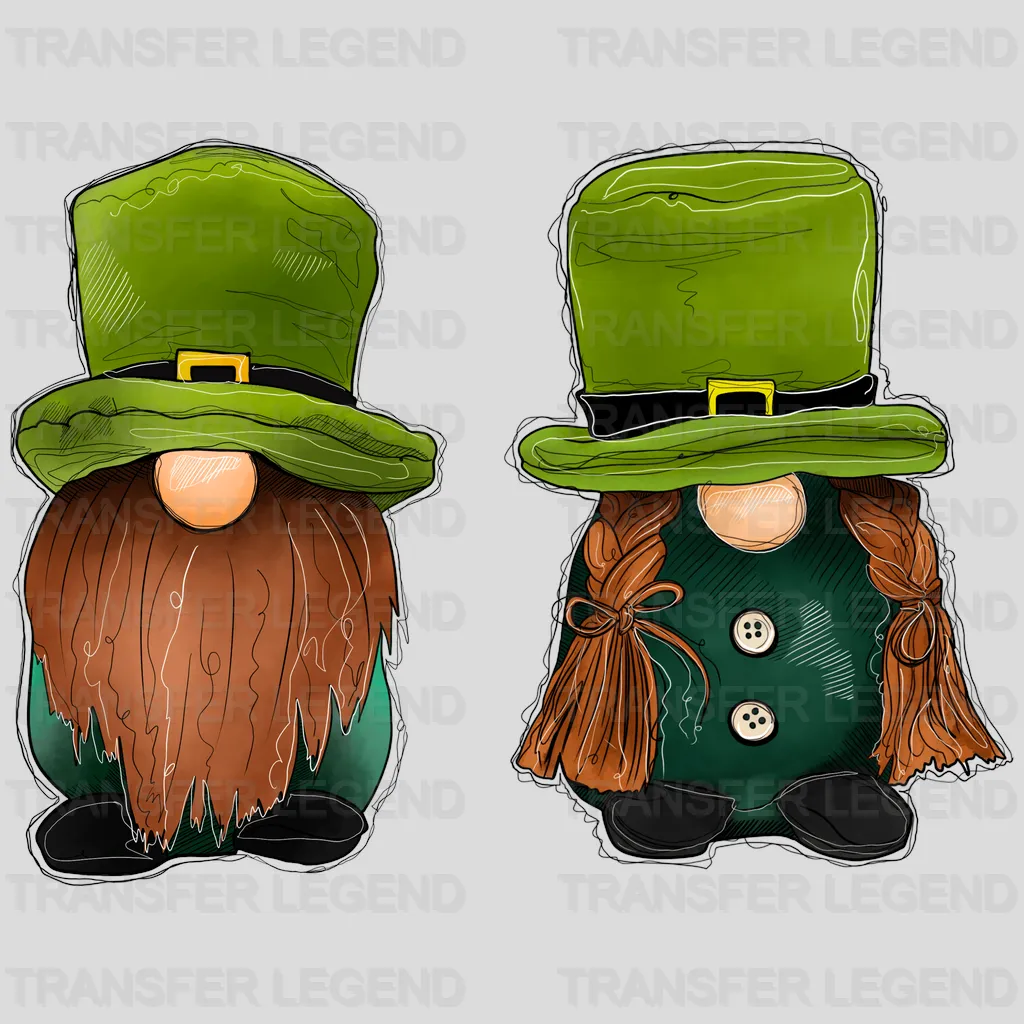 Gnomies St. Patrick's Day Design - DTF heat transfer - transferlegend