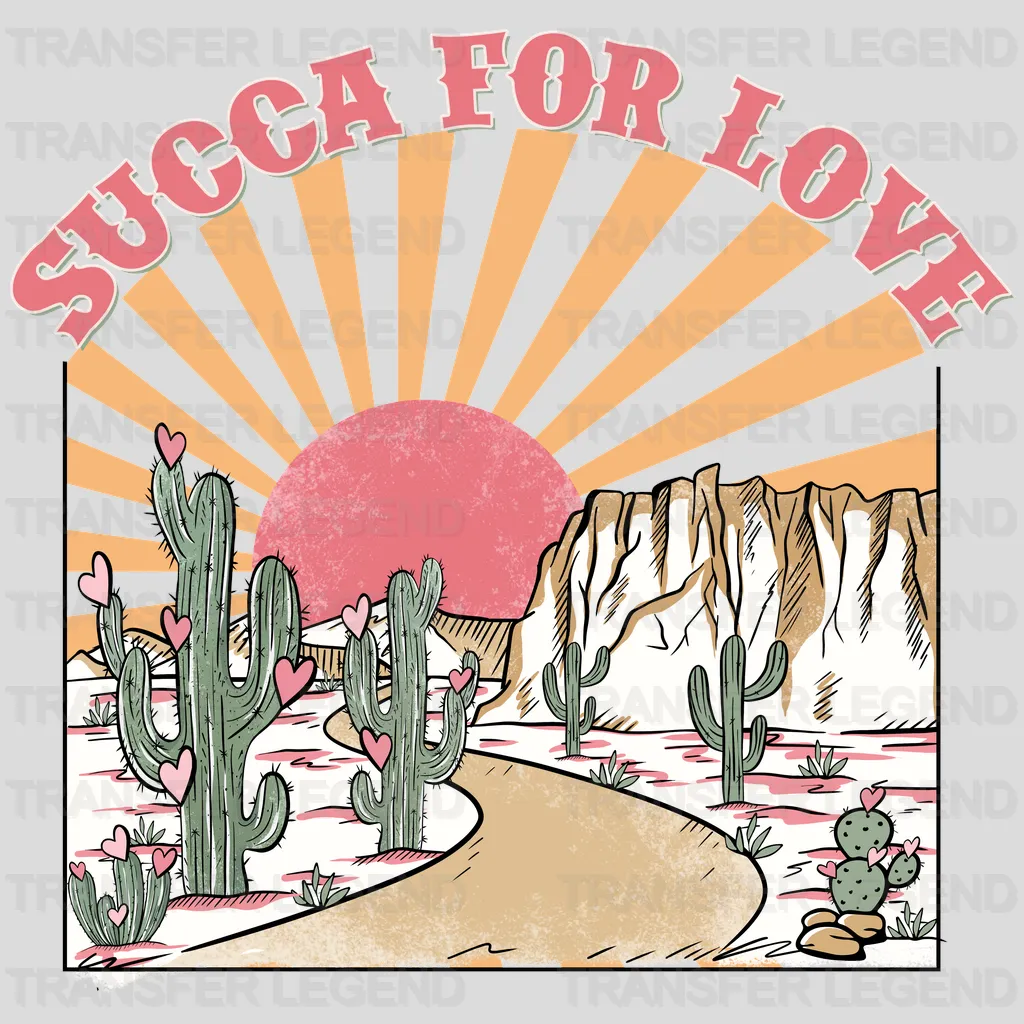 SUCCA FOR LOVE SUNSHINE - DTF heat transfer - transferlegend