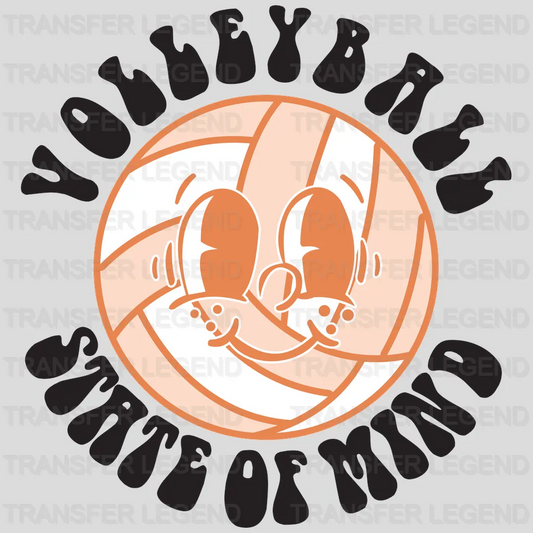 Volleyball State Of Mind DTF Transfer - transferlegend