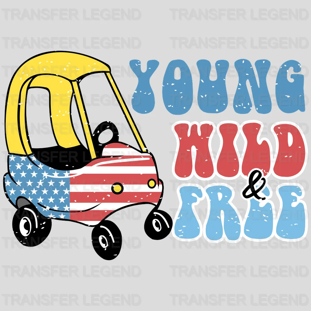 Young Wild And Free DTF Transfer - transferlegend