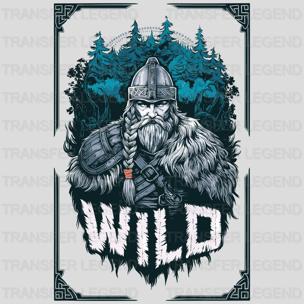 Wild Vikings Nordic Design - DTF Heat Transfer - transferlegend