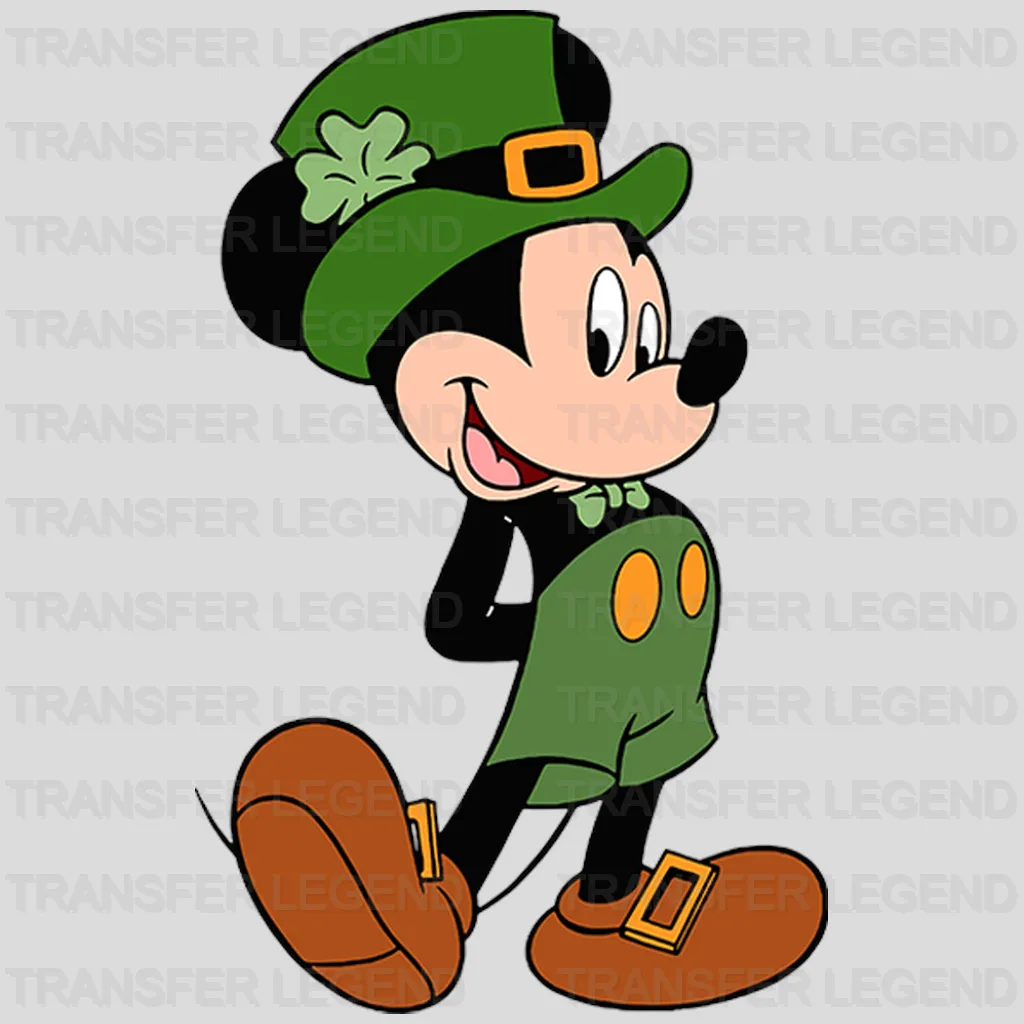 Disney St. Patrick's Day Design - DTF heat transfer - transferlegend