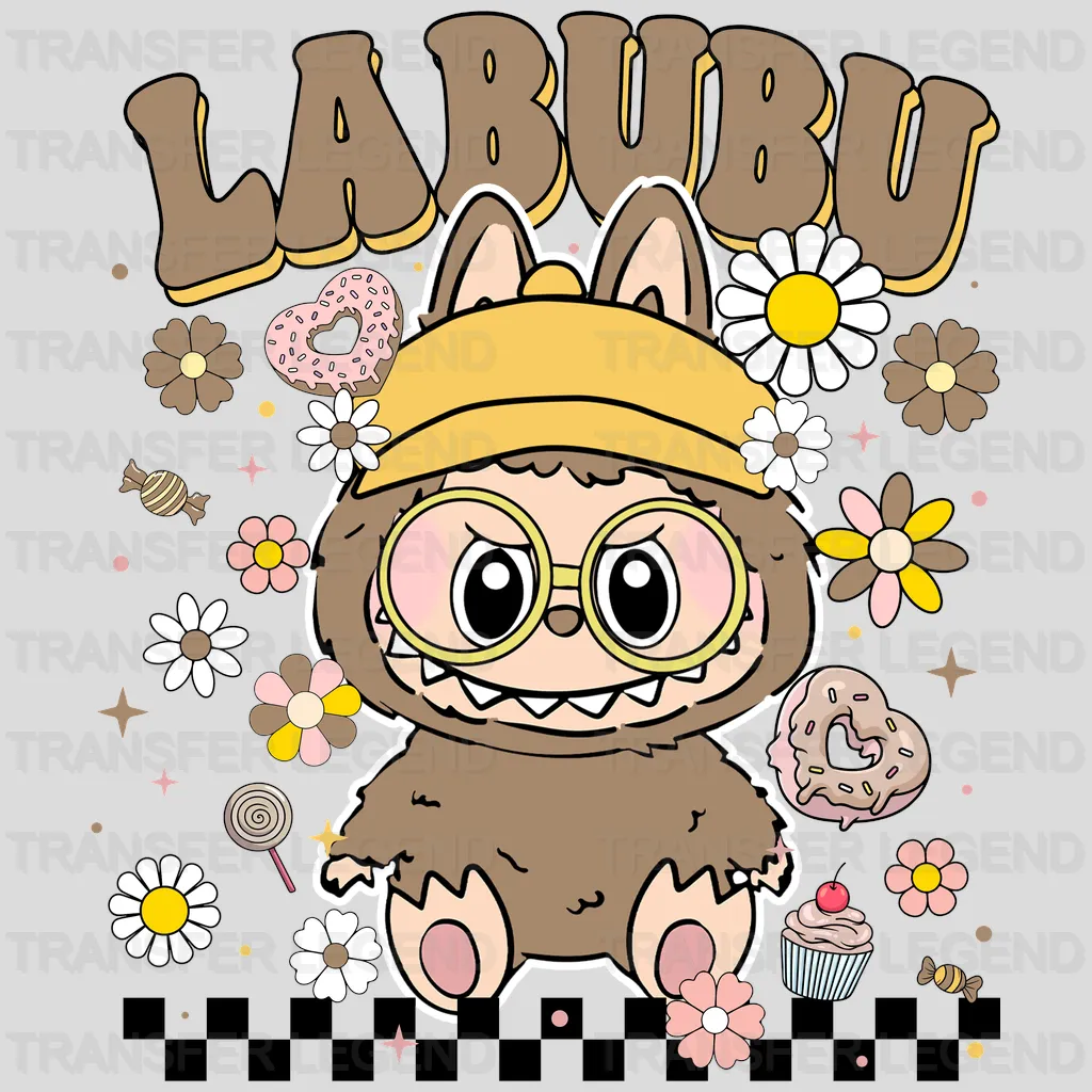 Love Muffins Labubu Design - DTF Heat Transfers