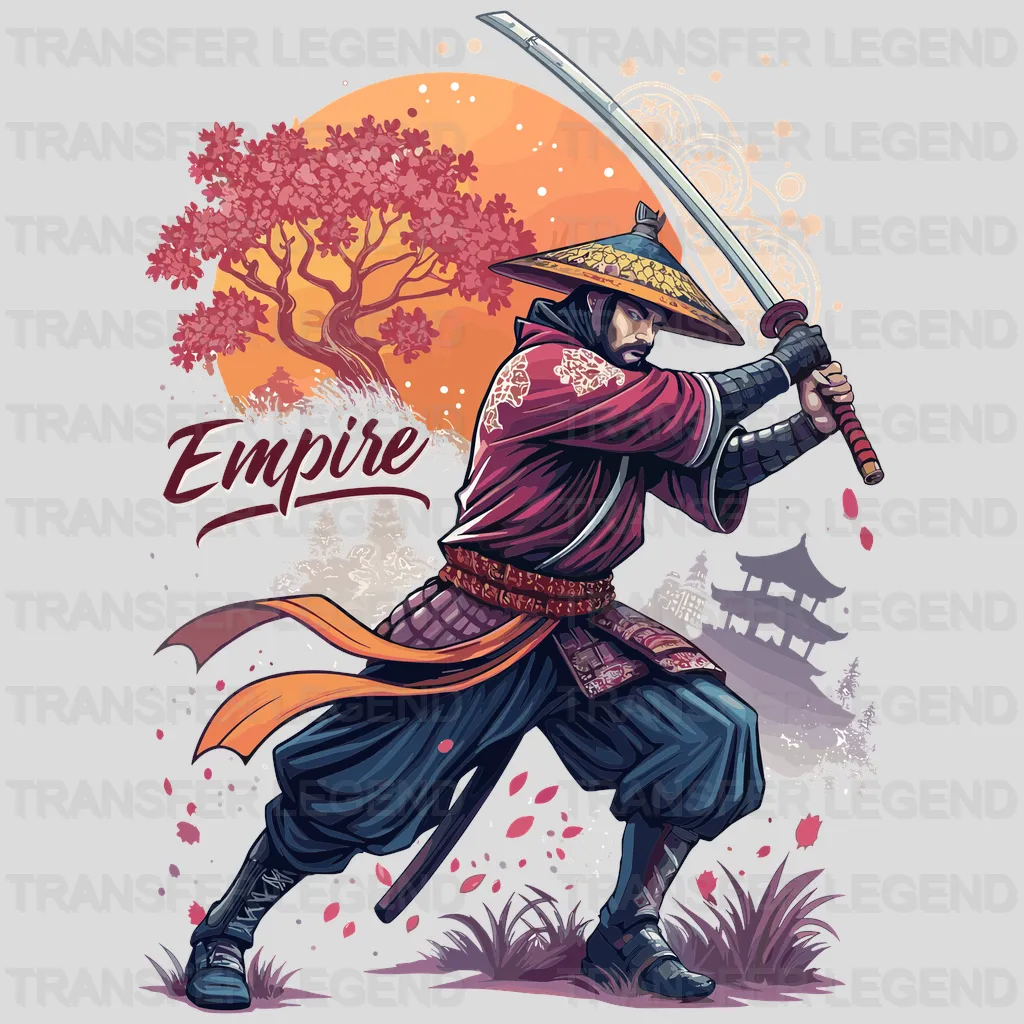 Empire If Samurai Asian Design - DTF Heat Transfer - transferlegend