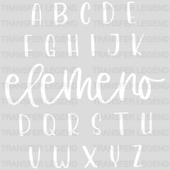 Elemeno B&W 100 Days Of School Design - DTF heat transfer - transferlegend