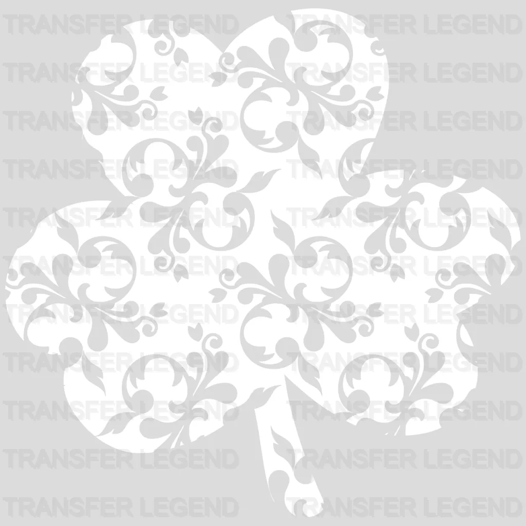 Clover St. Patrick's Day Design - DTF heat transfer - transferlegend