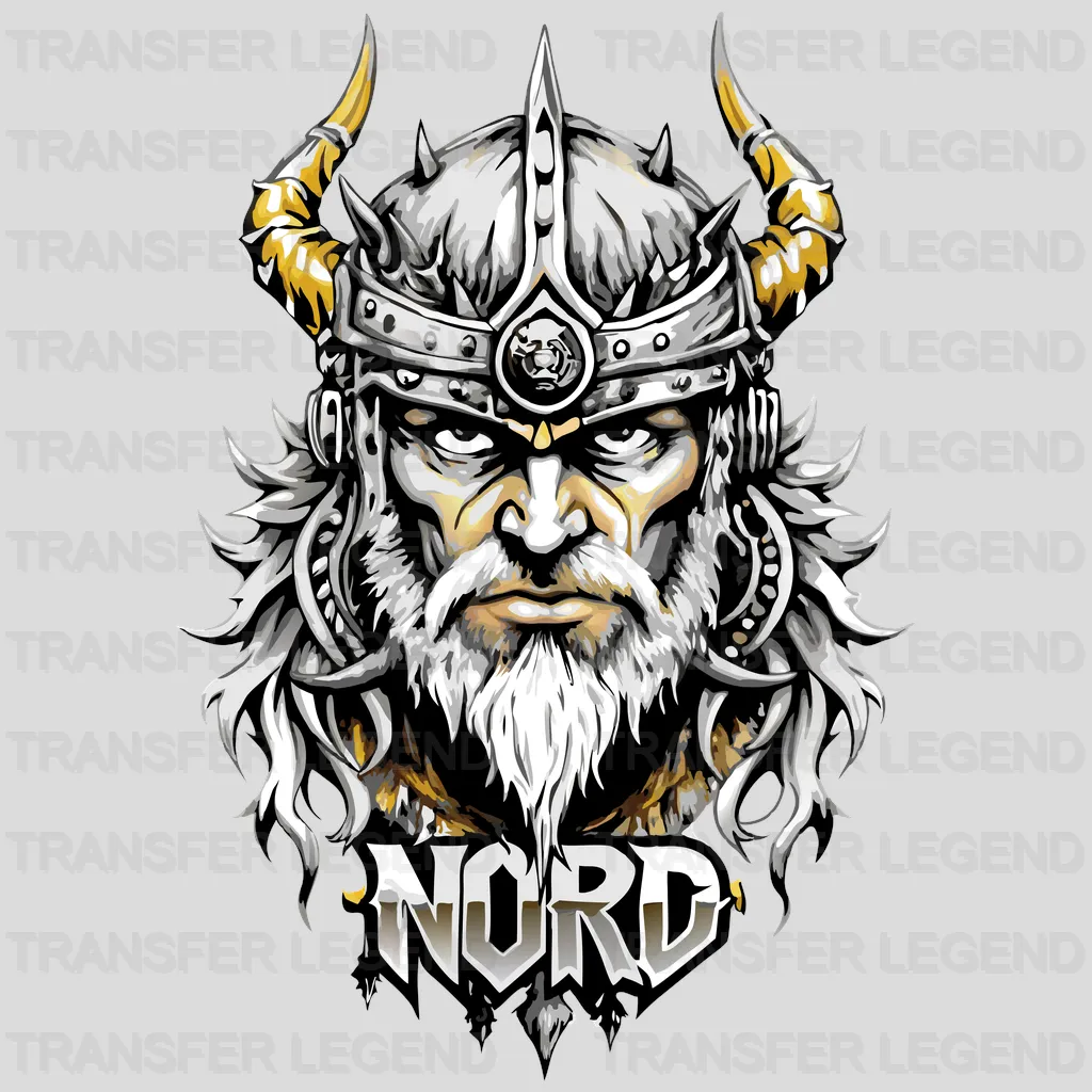 Viking Devil Nordic Design - DTF Heat Transfer - transferlegend