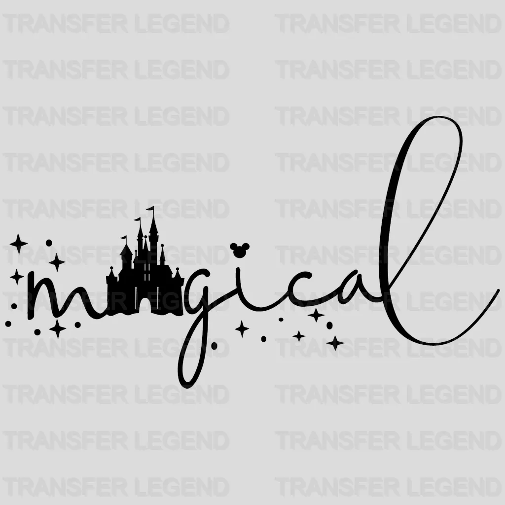 Castle Magical Design - DTF heat transfer - transferlegend