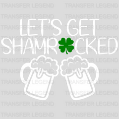 Let's Get Shamrocked St. Patrick's Day Design - DTF heat transfer - transferlegend