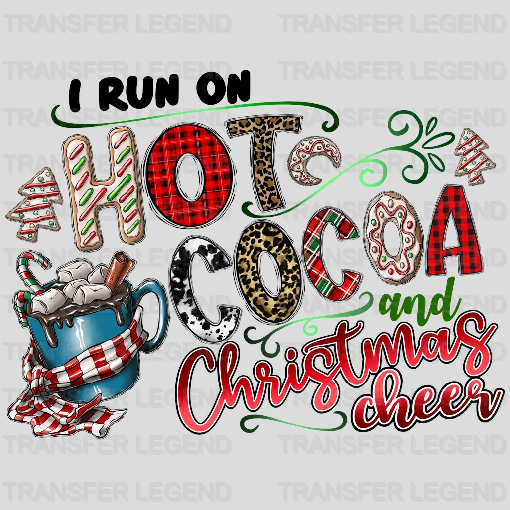 HOT COCOA Christmas Design, Christmas Design - DTF heat transfer - transferlegend