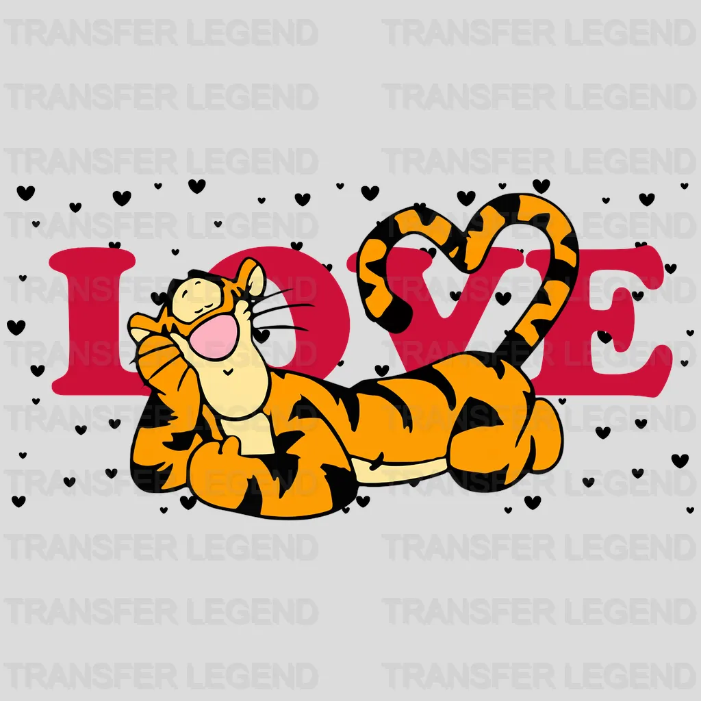 Tigerr Love   Disney Designs - DTF Heat Transfers