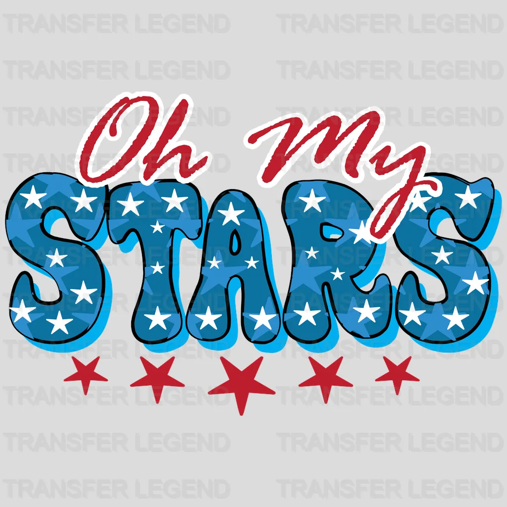 Oh My Stars DTF Transfer - transferlegend