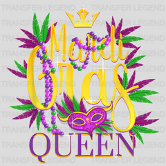 Mardi Gras Queen Design- Mardi Gras DTF heat transfer - transferlegend