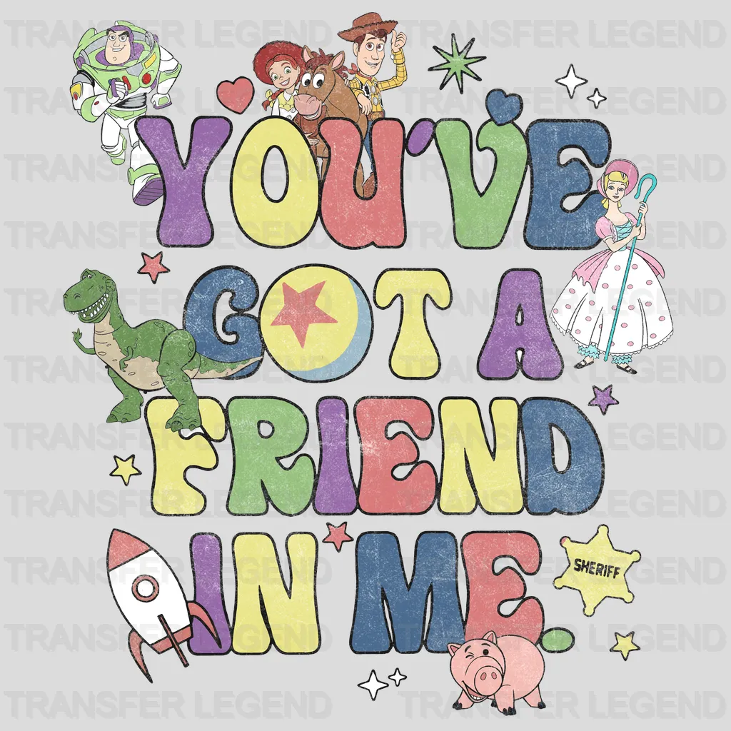 Friend In Me 3 Toy Story Disney Designs - DTF Heat Transfers