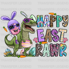 Happy East-Rawr Easter Design - DTF heat transfer - transferlegend