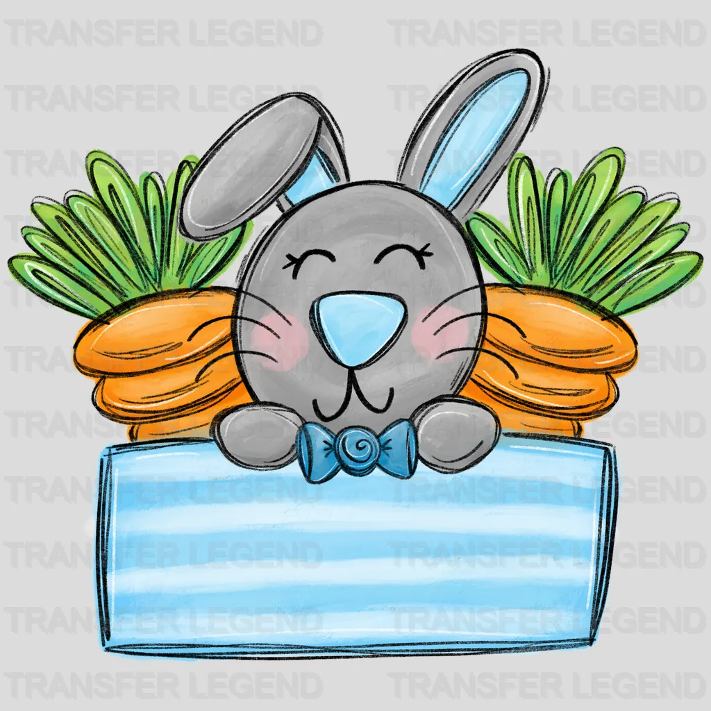 Bunny Easter Design - DTF heat transfer - transferlegend