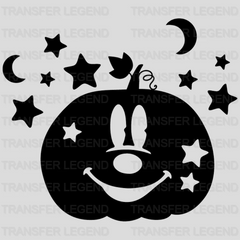 Halloween Smiley Pumpkin Face Design - DTF heat transfer - transferlegend